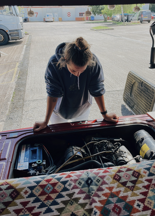 Motorzustand gebrauchter Campervan